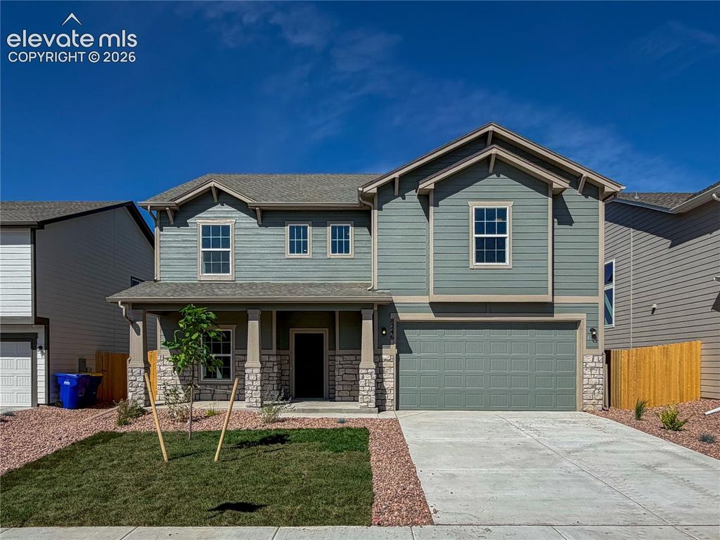 8246 Lemon Grass Road, Falcon, CO 80831 — exterior