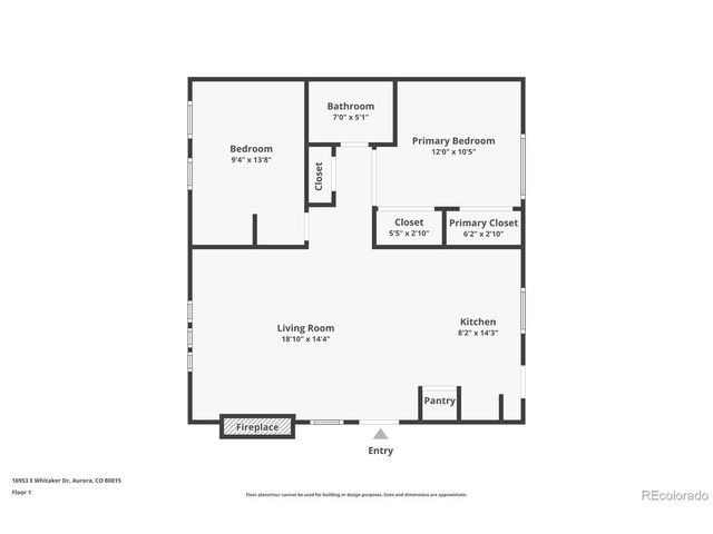 16953 E Whitaker Dr F, Aurora, CO 80015