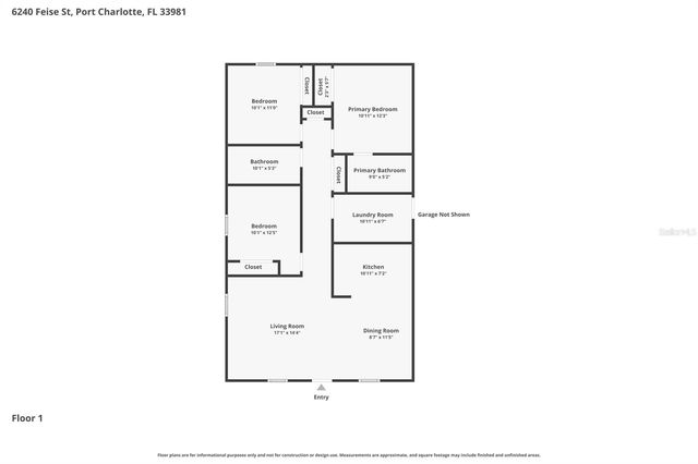 6240 FEISE STREET, Port Charlotte, FL 33981