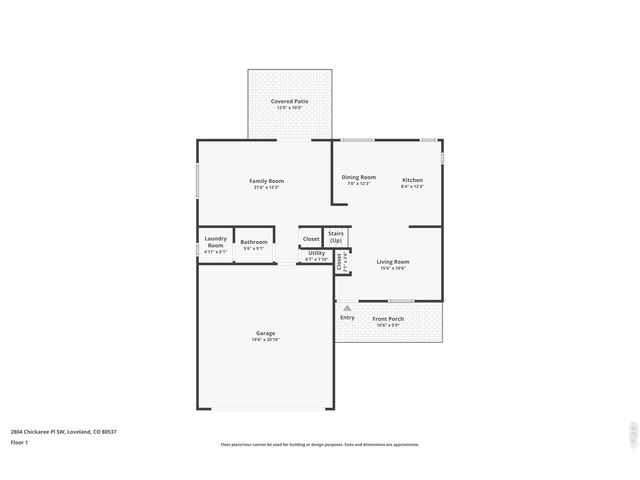 2804 Chickaree Pl SW, Loveland, CO 80537