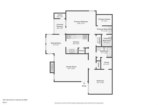 1001 Lake Pointe Circle, Roswell, GA 30075
