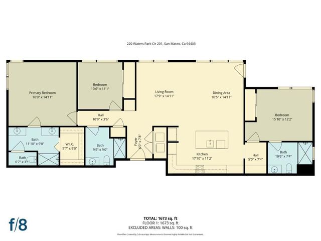 220 Waters Park Circle 201, San Mateo, CA 94403