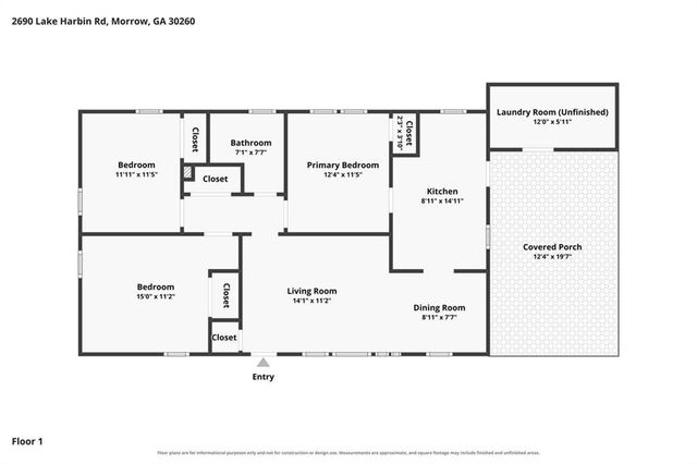 2690 Lake Harbin Road, Morrow, GA 30260