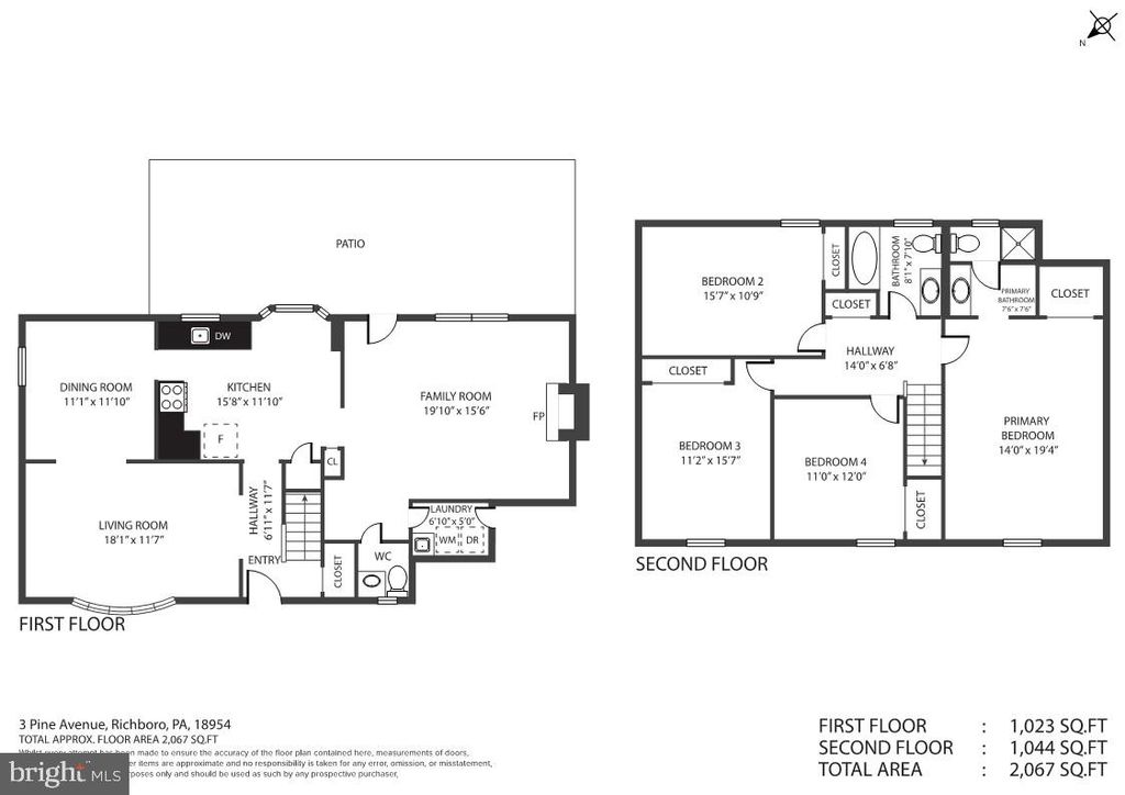 3 PINE AVE, Richboro, PA 18954
