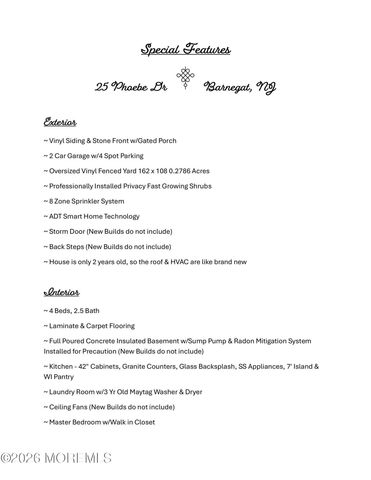 25 Phoebe Drive, Barnegat, NJ 08005