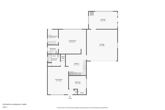 8136 Odell Avenue, Bridgeview, IL 60455