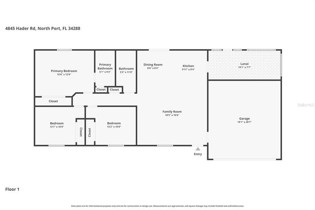 4845 HADER ROAD, North Port, FL 34288