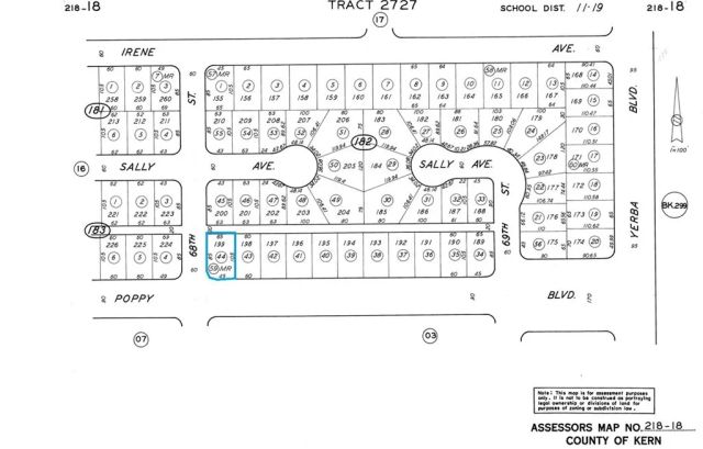 6771 Poppy, California City, CA 93505