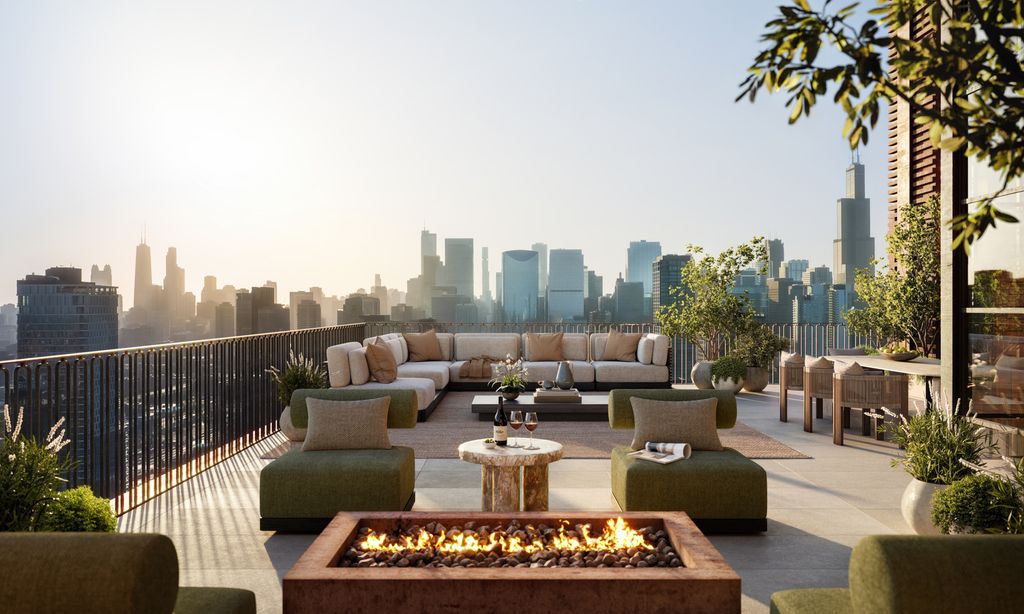 224 N Elizabeth Street T1-PH23A, Chicago, IL 60607 — exterior
