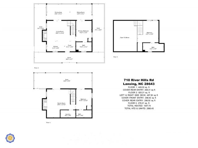 710 River Hills Road, Lansing, NC 28643