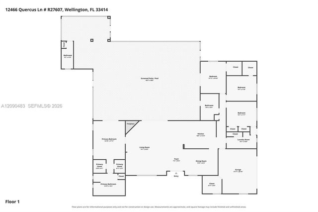12466 Quercus Lane, Wellington, FL 33414