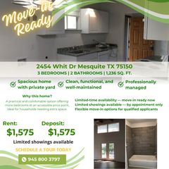 2454 Whit Drive, Mesquite, TX 75150