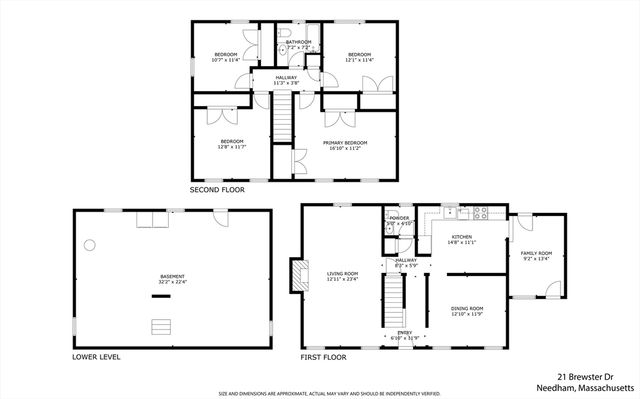 21 Brewster Drive, Needham, MA 02492