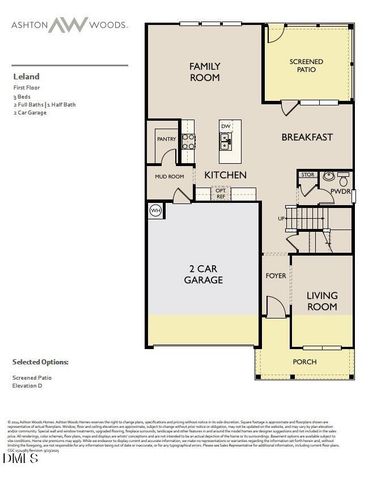 127 N Harvest Ridge Way Homesite 261, Wilsons Mills, NC 27520
