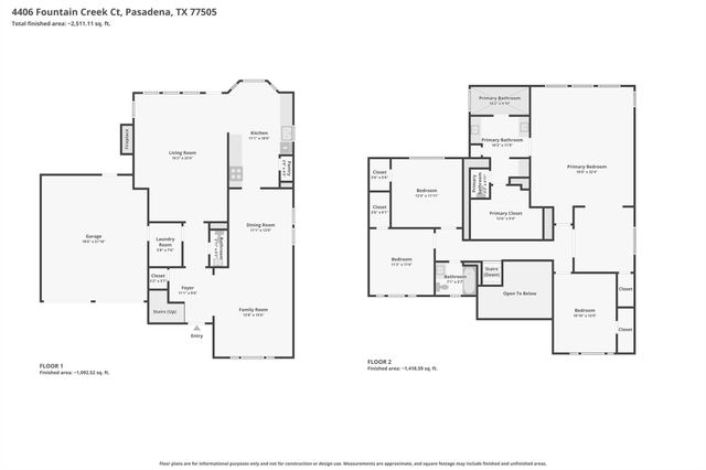 4406 Fountain Creek Court, Pasadena, TX 77505
