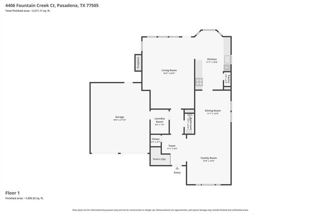4406 Fountain Creek Court, Pasadena, TX 77505