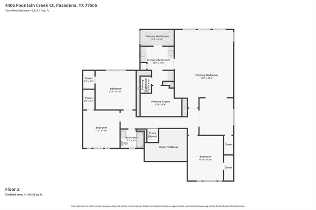 4406 Fountain Creek Court, Pasadena, TX 77505