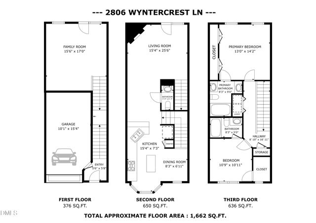2806 Wyntercrest Lane, Durham, NC 27713