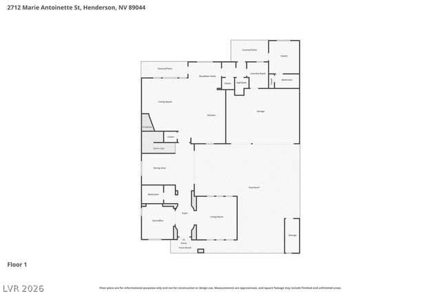 2712 Marie Antoinette Street, Henderson, NV 89044