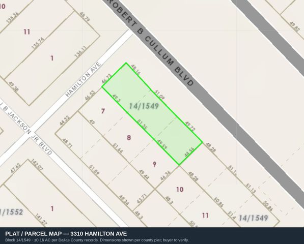 3310 Hamilton Avenue, Dallas, TX 75210