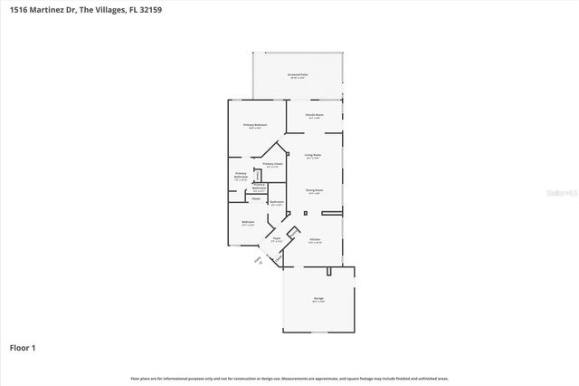 1516 MARTINEZ DRIVE, The Villages, FL 32159