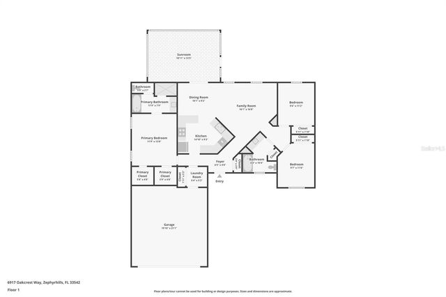 6917 OAKCREST WAY, Zephyrhills, FL 33542