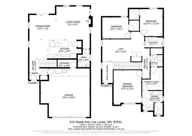 512 Wyatt Avenue SW, Los Lunas, NM 87031