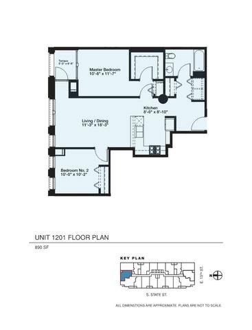 1255 S State Street 1201, Chicago, IL 60605