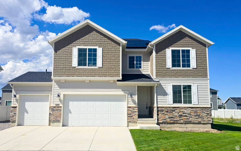 1123 E POSTMARK PL, Eagle Mountain, UT 84005 — exterior