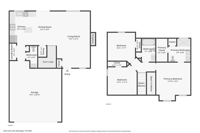 346 E Harris Rd, Bethpage, TN 37022