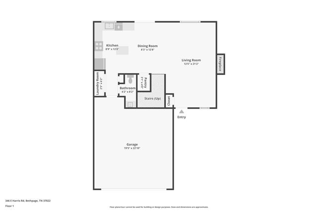346 E Harris Rd, Bethpage, TN 37022