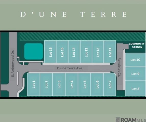 Lot5 D'une Terre Ave, Baton Rouge, LA 70806