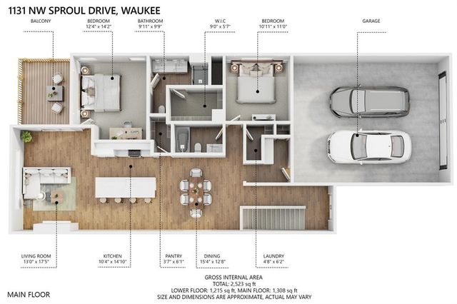 1131 NW Sproul Drive, Waukee, IA 50263