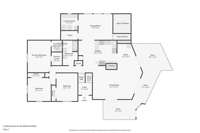 21180 Mary Lynn DRIVE, Brookfield, WI 53045