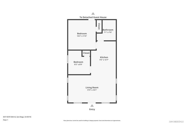 4517 19 34th St., San Diego, CA 92116