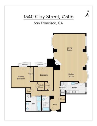 1340 Clay Street 603, San Francisco, CA 94109