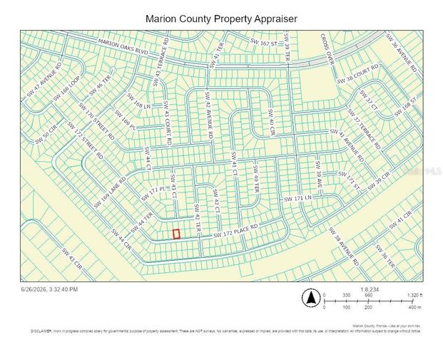 0 SW 172ND PL RD, Ocala, FL 34473