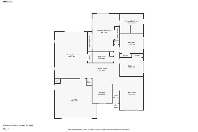 6387 Narcissus Ave, Newark, CA 94560