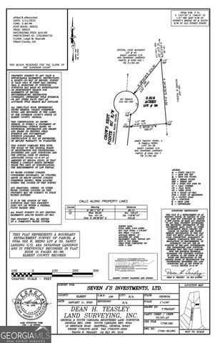 0 Crows Nest Point, Elberton, GA 30635