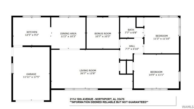 2114 18th, Northport, AL 35476