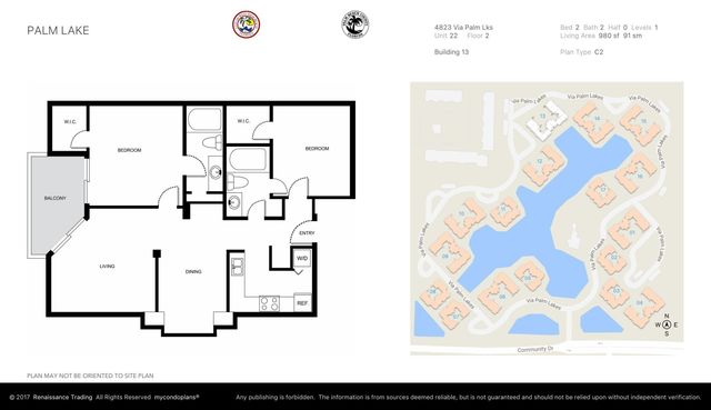 4823 Via Palm Lakes 1322, West Palm Beach, FL 33417
