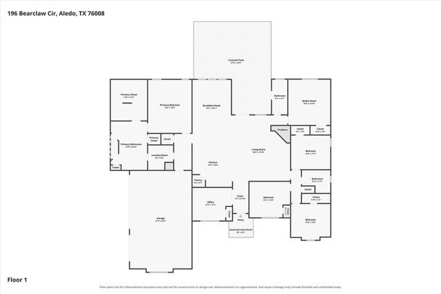 196 Bearclaw Circle, Aledo, TX 76008