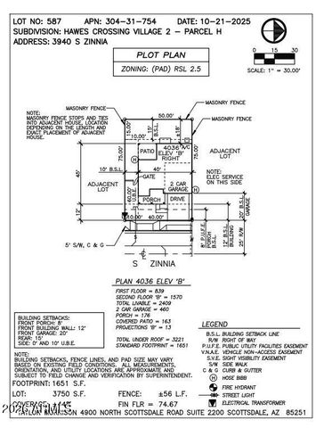 3940 S ZINNIA --, Mesa, AZ 85212