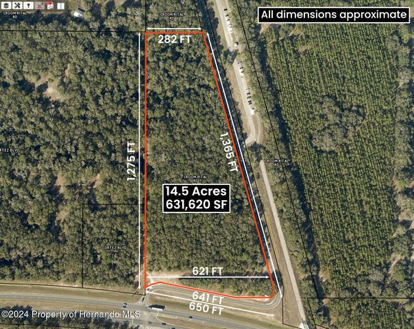 0 Croom Rital Road, Brooksville, FL 34602