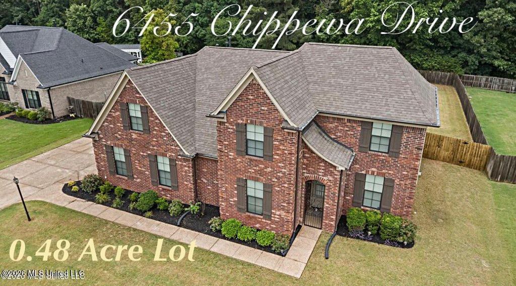 6455 Chippewa Drive, Olive Branch, MS 38654