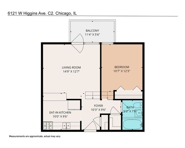 6121 W Higgins Avenue C2, Chicago, IL 60630