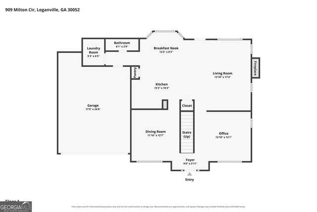 909 Milton Circle, Loganville, GA 30052