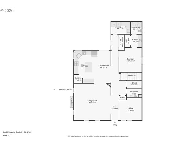 844 Nw FRED St, Sublimity, OR 97385