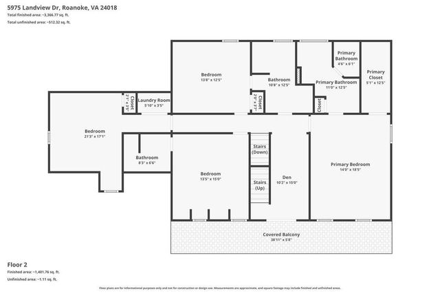 5975 Landview DR, Roanoke, VA 24018