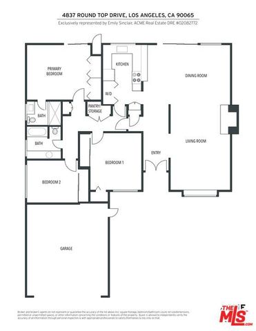 4837 Round Top Drive, Los Angeles, CA 90065